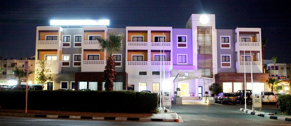 Kefalos - Damon Hotel Apartments بافوس المظهر الخارجي الصورة